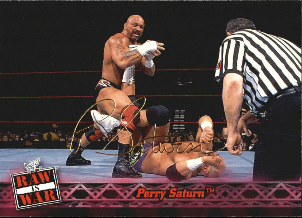2001 WWF RAW Is War (Fleer) Perry Saturn (No.36) | Pro Wrestling 
