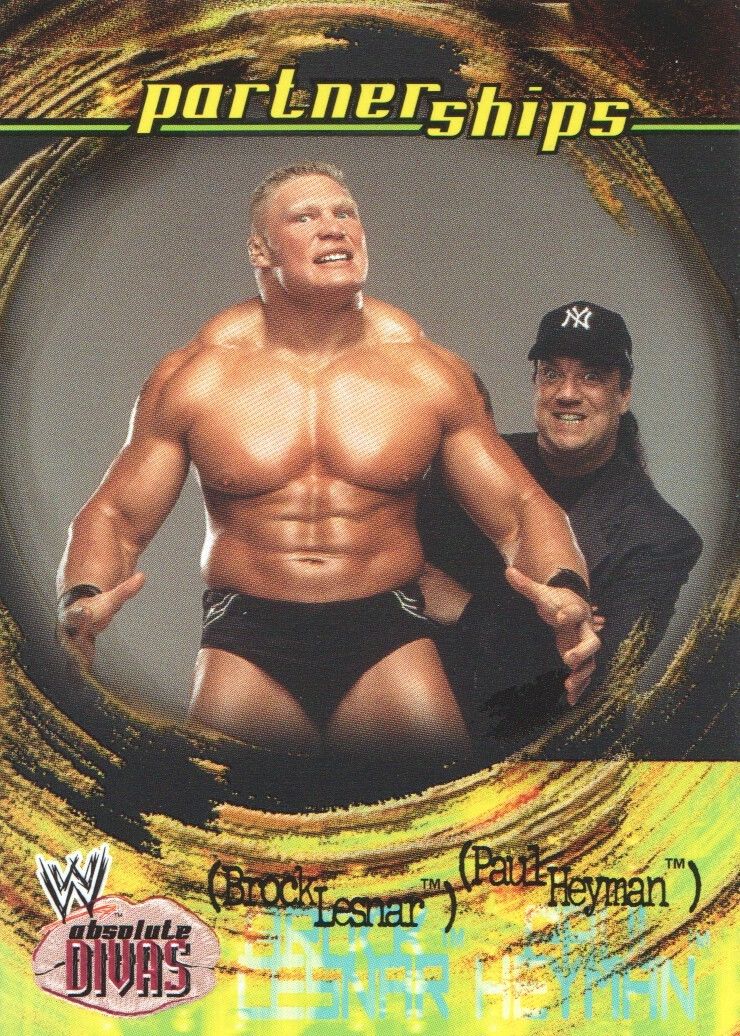 2002 WWE Absolute Divas (Fleer) Brock Lesnar (No.49) | Pro