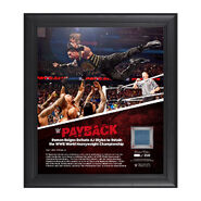 Roman Reigns Payback 2016 15 x 17 Framed Ring Canvas Photo Collage