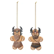 Viking Raiders Gingerbread Ornament Set
