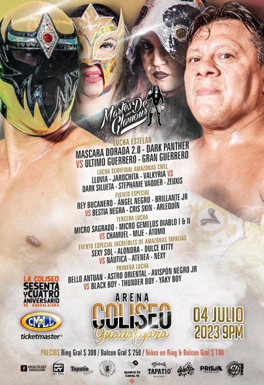 CMLL Martes De Glamour (July 4, 2023) Pro Wrestling Fandom