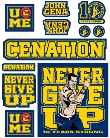 John Cena Decals Pro Wrestling Fandom