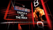 8.) Triple H vs. The Rock