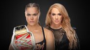 Ronda Rousey (c) vs. Nia Jax for the WWE Raw Women's Championship