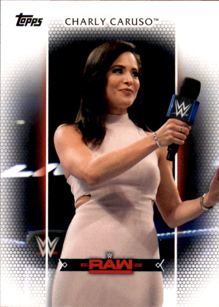 2017 WWE Women s Division Topps Charly Caruso No.16 Pro