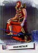 2021 WWE Chrome Trading Cards (Topps) Gran Metalik (No.17)