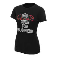 "The Bar is Open for Business" Women's Authentic T-Shirt