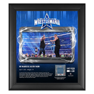 Stone Cold Steve Austin & Pat McAfee WrestleMania 38 15x17 Plaque