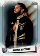 2021 WWE Chrome Trading Cards (Topps) Santos Escobar (No.94)
