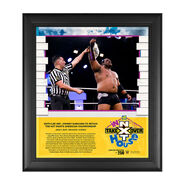 Keith Lee NXT TakeOver: In Your House 2020 15 x 17 Limited Edition Plaque
