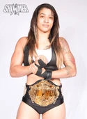 Nicole Savoy 1st champion (April 2, 2016-July 8, 2017)