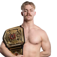 Tyler Bate 1st Champion (January 15, 2017 - May 20, 2017)