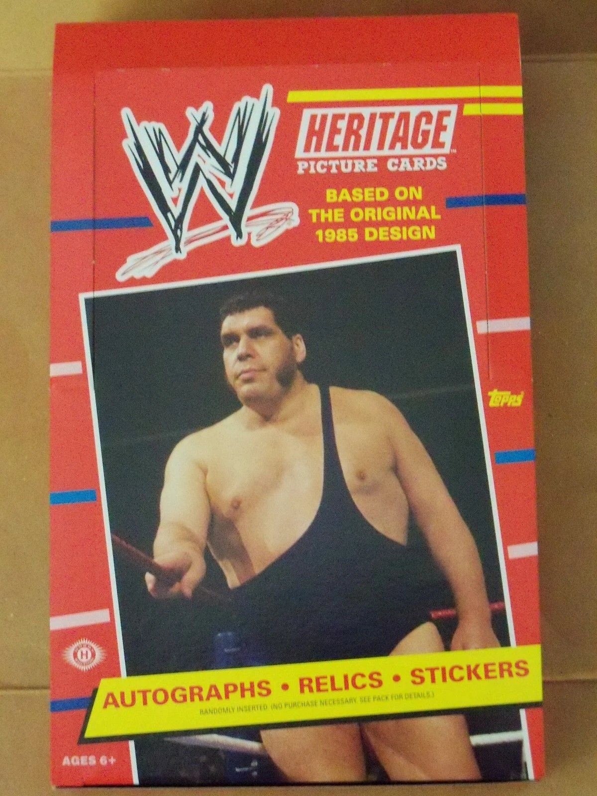 2012 WWE Heritage Trading Cards (Topps) Pro Wrestling Fandom