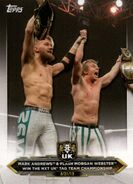 2020 WWE NXT (Topps) Mark Andrews-Flash Morgan Webster (No.25)