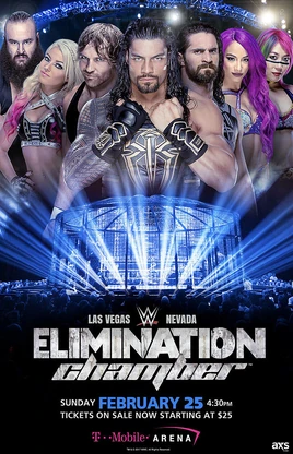 Elimination Chamber 2018 poster