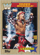 2017 WWE Heritage Wrestling Cards (Topps) Shawn Michaels (No.94)