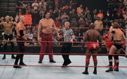 Christian, The Great Khali & Kane vs. William Regal, Vladimir Kozlov & Ezekiel Jackson