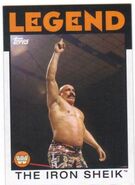 2016 WWE Heritage Wrestling Cards (Topps) The Iron Sheik (No.105)