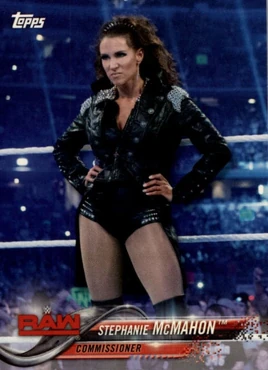 2018 WWE Wrestling Cards (Topps) Stephanie McMahon 86