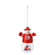 Brodus Clay Snowman Light Up Ornament