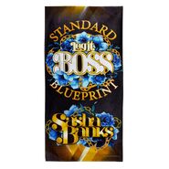 Sasha Banks "Standard Blueprint" 30 x 60 Beach Towel