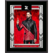 Seth "Freakin" Rollins 10.5" x 13" Sublimated Plaque