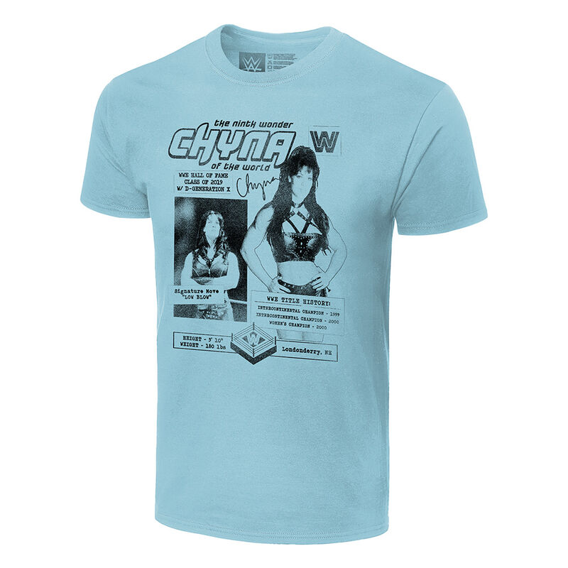 chyna wwe t shirt