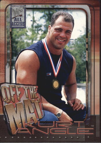 2002 WWF All Access (Fleer) Kurt Angle 65