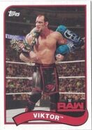 2018 WWE Heritage Wrestling Cards (Topps) Viktor (No.119)