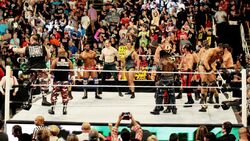 WWE RAW Opening 4/23/12 Joe Louis Arena Detroit 