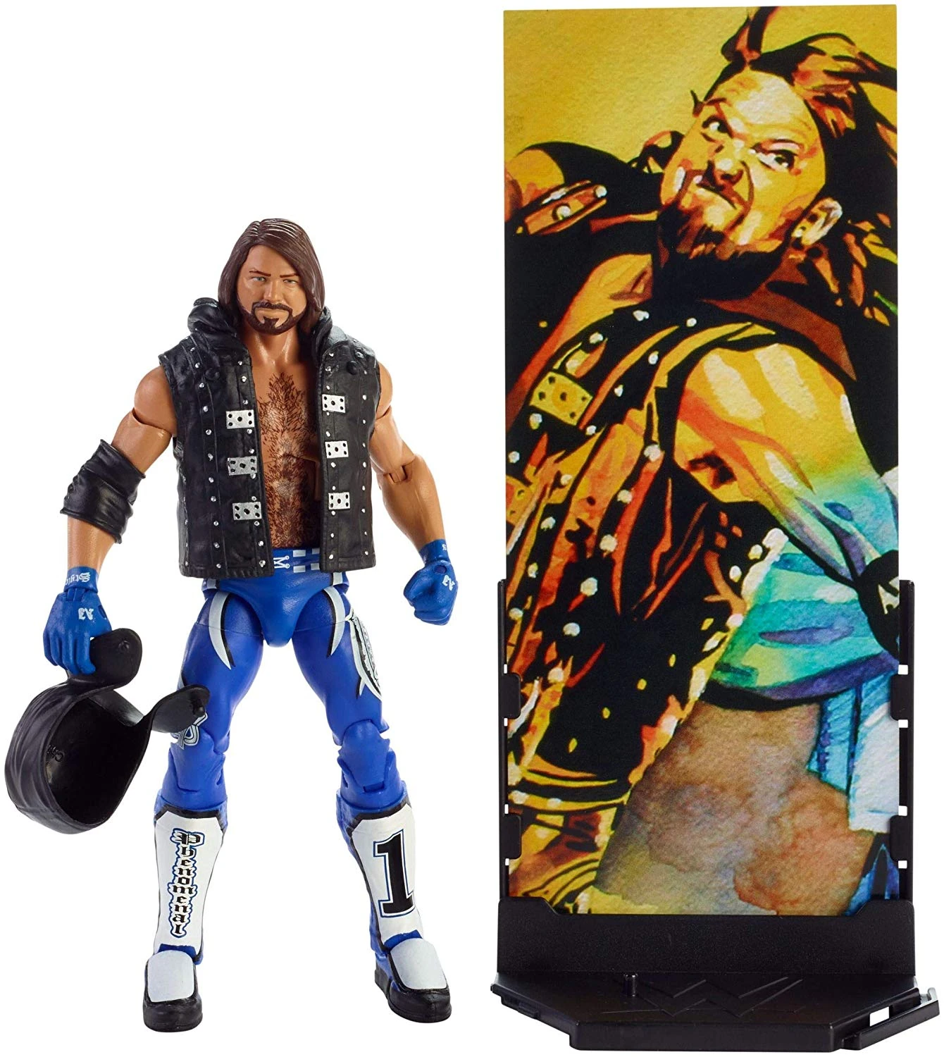 aj styles wrestler toy
