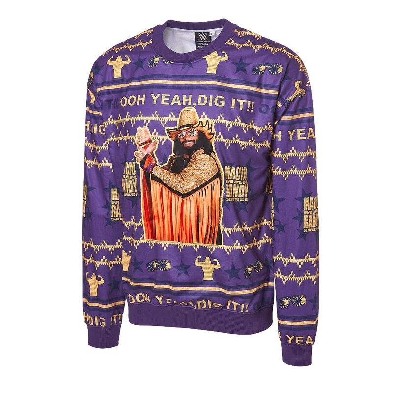 Macho man randy savage ugly sweater clearance