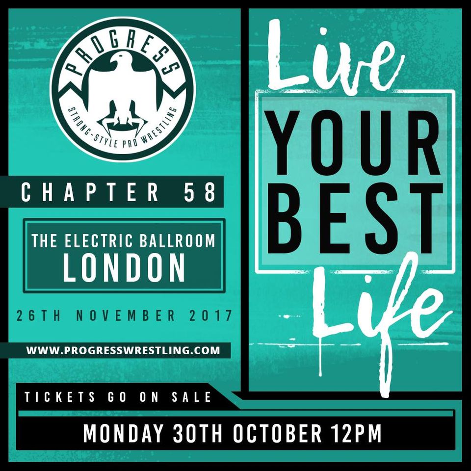 Your best life. Progress Wrestling Chapter 26. Бест лайф Болрум отзыв 2022.