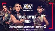 Jamie Hayter vs. Riho