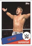 2015 WWE Heritage Wrestling Cards (Topps) The Miz (No.80)