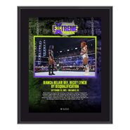 Becky Lynch Extreme Rules 2021 10x13 Commemorative Plaque