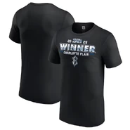 Men's Black Charlotte Flair Royal Rumble 2025 Winner T-Shirt