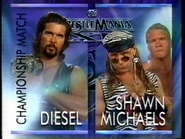 Diesel (c) v Shawn Michaels for the WWF Championship
