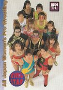 1994 BBM Ring Star All Japan Women's Pro Wrestling All Japan Women's Pro Wrestling Group Photo (No.60)