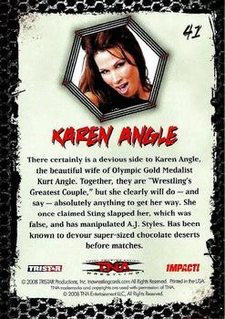 2008 TNA Impact (Tristar) Karen Angle (No.41) | Pro Wrestling | Fandom