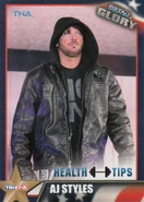 2013 TNA Impact Glory Wrestling Cards (Tristar) AJ Styles (No.73)