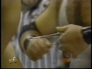 Albert tries to pierce Brian Christopher