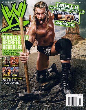 WWE Magazine - March 2008 | Pro Wrestling | Fandom