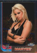 2008 WWE Heritage III Chrome Trading Cards Maryse 68