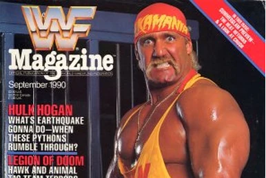 WWF Magazine 1990年9月号 WWF Magazine November 1990 Ultimate Warrior WWE Wrestling | eBay
