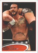 2012 WWE (Topps) CM Punk (No.89)