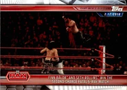 2019 WWE Road to WrestleMania Trading Cards (Topps) Finn Bálor and Seth Rollins (No.26)