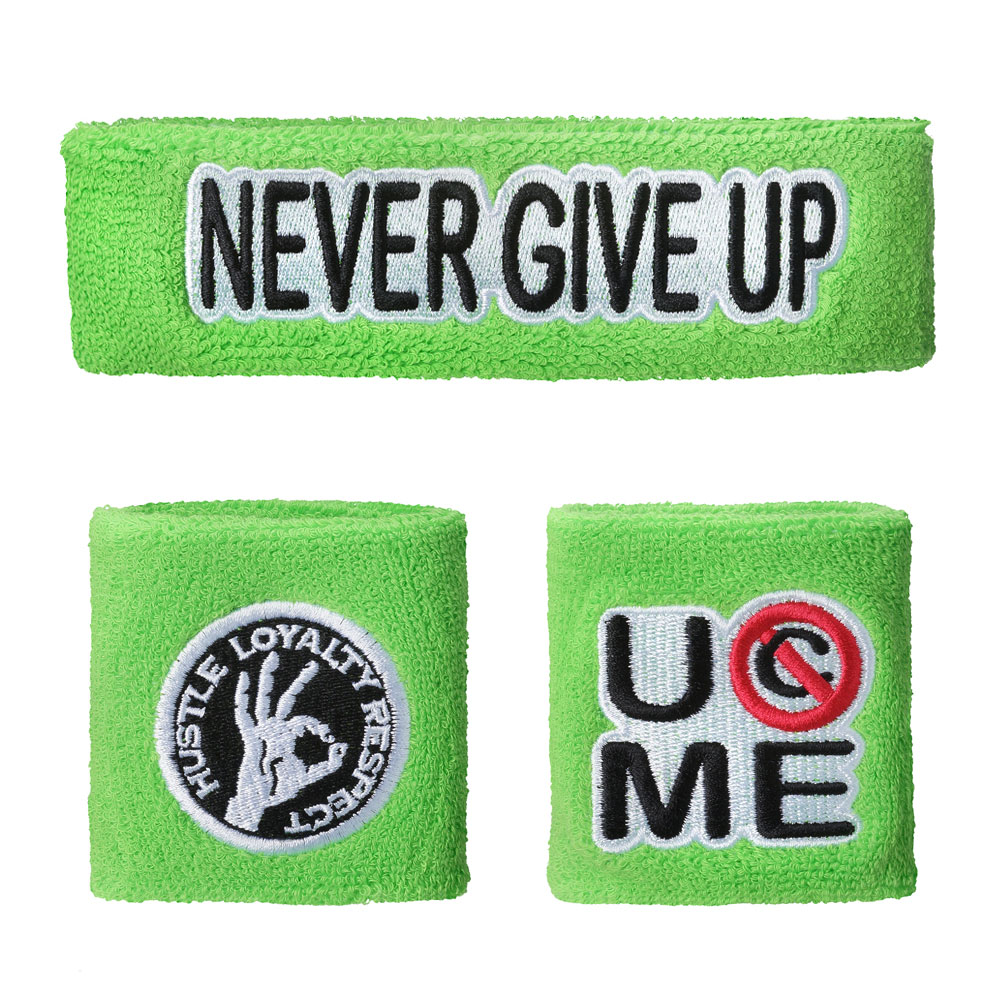 John Cena Neon Sweatband Set Pro Wrestling Fandom