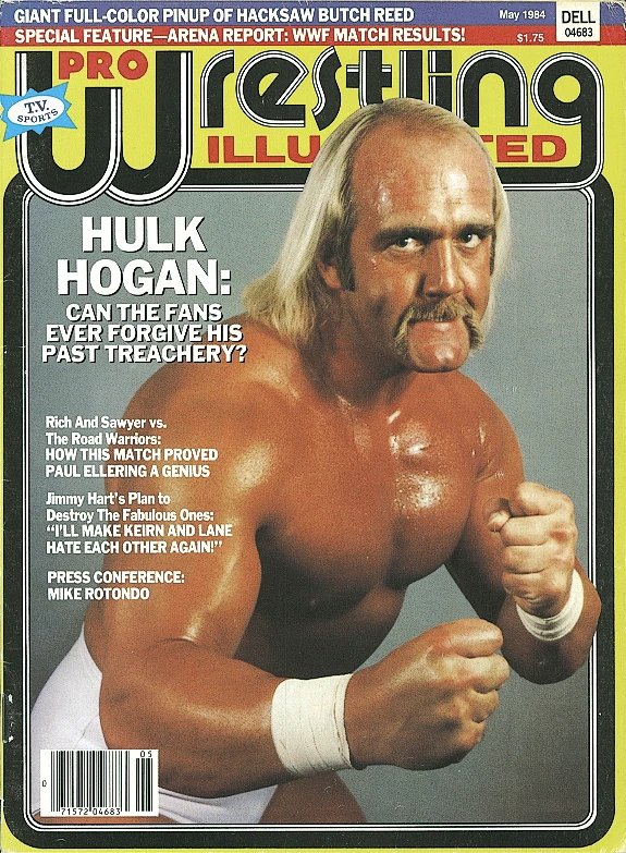 Hulk Hogan, Wwf Professional Wrestling Sports Illustrated Cover By