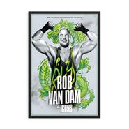 Rob Van Dam "Icons" 24x36 Framed Poster